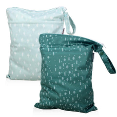 Mama Koala wet dry bag two-pocket design keeps wet and dry items separate for travel