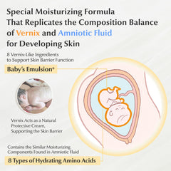 Mama&Kids Baby Milky Lotion pump close-up highlighting easy dispensing