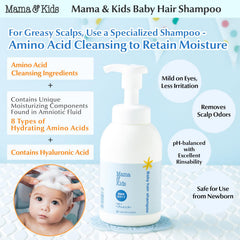 Mama&Kids fragrance-free formula supports gentle cleansing without irritants