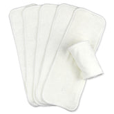 Mama Koala 5-layer bamboo viscose inserts provide breathable comfort for day and night changes.