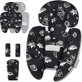 Mamatepe infant insert compatible with MamaRoo and Graco swings for versatile use.