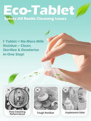 Mamouris 300pcs packaging sealed bags, preserving cleaning performance on the go.