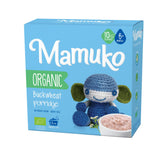 MAMUKO Buckwheat Porridge pack shot—organic, GMO-free base for gentle early nutrition
