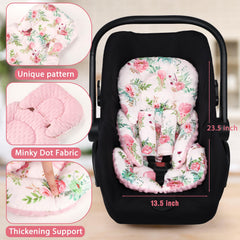 Man Fai Sky infant car seat insert fits most car seats and strollers for travel