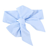 Man Fai Sky newborn swaddle sash blue bowknot close-up photography prop.