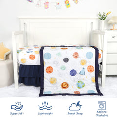Man Fai Sky planets crib sheet β breathable base for peaceful nights