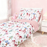 Man Fai Sky unicorn quilt 42x57—soft warmth for cozy bedtime.