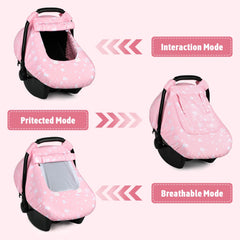 ManFaiSky car seat cover showing 360-degree full coverage in use