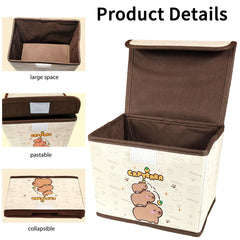 Mangpung capybara storage bin expanded access lets you reach daily essentials easily