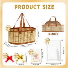 Mapaim wrap bags for gift baskets enable quick, polished wrapping.