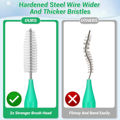 MAPVOLUT shower-head needles pierce deposits to restore water flow.