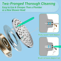 MAPVOLUT stainless steel straw brush cleans long straws safely and thoroughly.