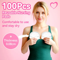 Maqsai Nursing Pads feature an ultra-thin 0.08 cm profile for discreet use.