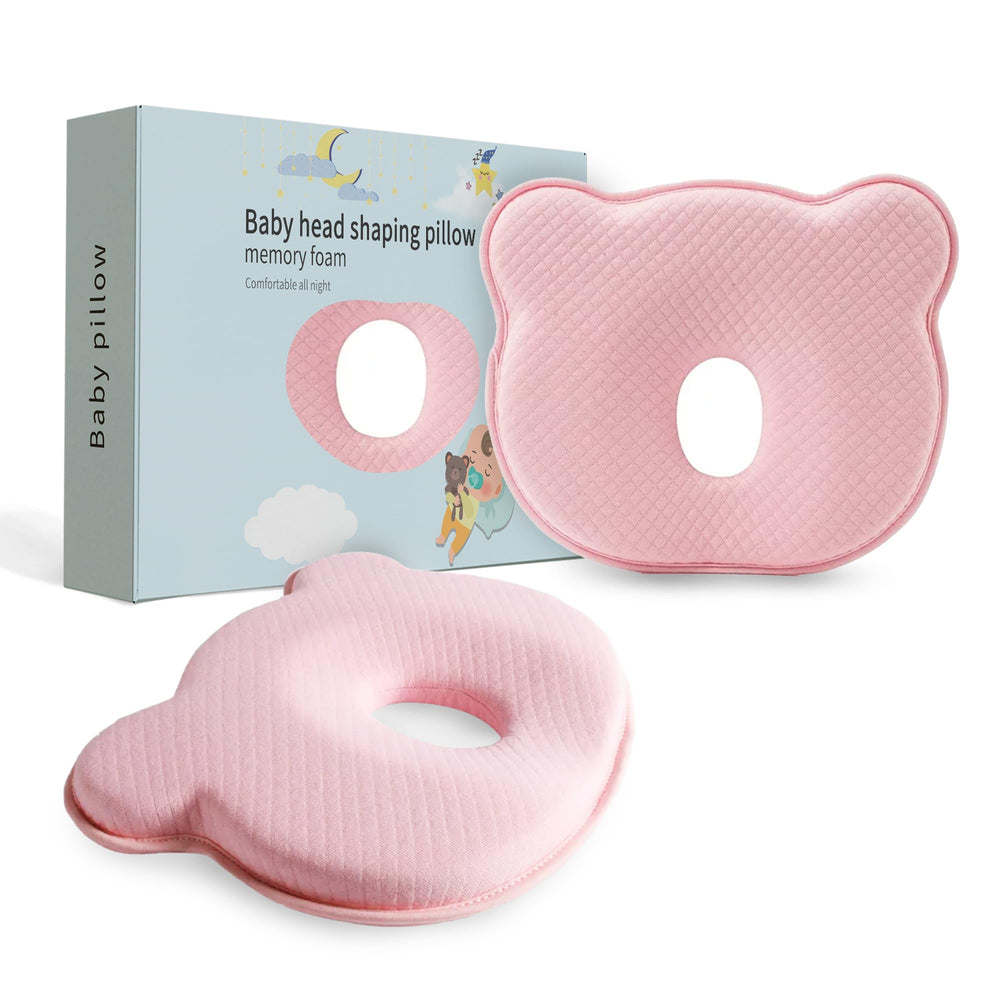 MarBoost soft baby pillow with memory foam delivers ergonomic head support.