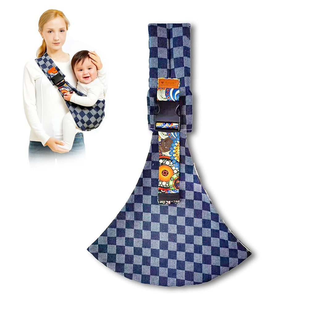 Marrlly baby sling with hip-seat for ergonomic newborn-to-toddler carrying.