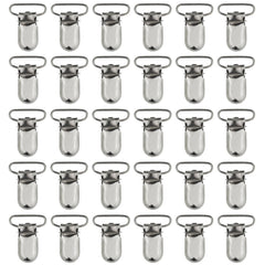Marrywindix pacifier clips 1inch metal with secure grip for DIY holders