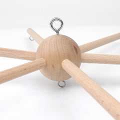 Marsrut Baby Mobile Hanging Hardware demonstrates easy installation and secure ceiling mounting.