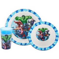 Marvel Avengers dinner bowl with colorful scenes adds theme fun to bowls and soups