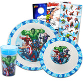 Marvel Avengers dinner plate featuring Iron Man artwork for exciting, kid-friendly meals