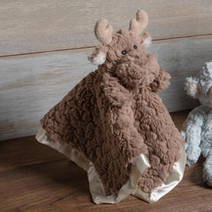 Mary Meyer Putty Nursery Moose textured fabric delivers plush, premium cuddle quality.