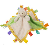Mary Meyer Taggies Sherbet Lamb blanket in 13x13 size offers compact, portable comfort