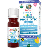 MaryRuth Organics Baby Probiotic Drops bottle front view for gentle infant support