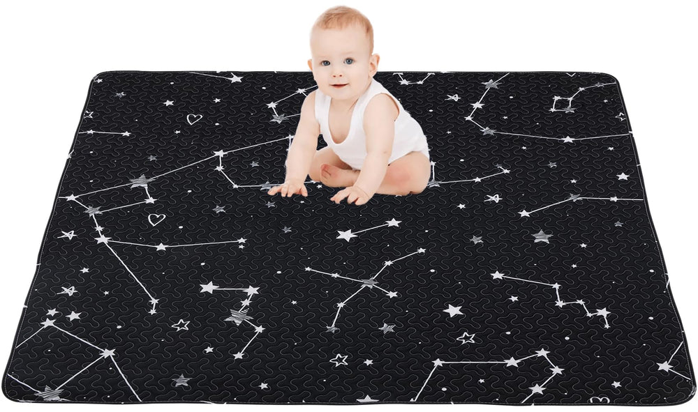MatLeya 50x50 playmat full coverage for playpens with soft floor protection.
