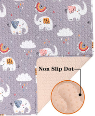 MatLeya baby floor mat shown in tummy-time setup promoting safe exploration