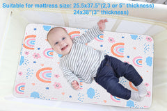 MatLeya machine washable Pack n Play sheet for easy care
