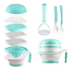Matyz mash bowl helps easy baby food mashing of fruits and vegetables.