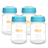 Matyz wide-neck bottles for pumping, storing and feeding offer convenient daily use.