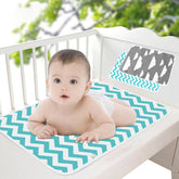 Maveek baby changing pad folded for travel offers on-the-go diapering convenience.