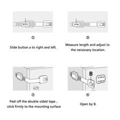 Maveek durable-non-toxic-plastic—long-lasting lock construction for kids' safety