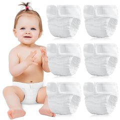 Max Shape baby cloth diaper fold closeup shows soft, skin-friendly design.