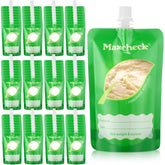Maxcheck 100-pack disposable baby food pouches front view for ready feeding options