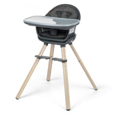Maxi-Cosi Moa 8-in-1 graphite compact design supports space-saving meals