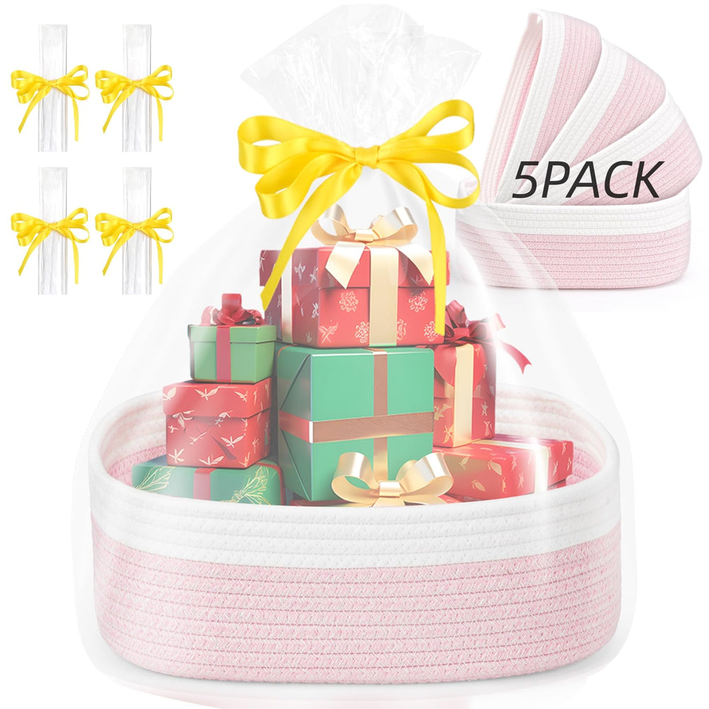 Maxuni gift baskets empty to fill arrive crease-free, ready for personalization.
