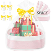 Maxuni gift baskets empty to fill arrive crease-free, ready for personalization.