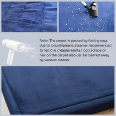 MAXYOYO Non-slip backing detail demonstrates stable grip on smooth floors