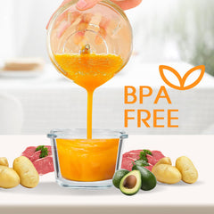 MYAYLYGO Baby Food Blender inner blades for fine textures and smooth purées