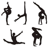 Maydahui dancer wall decal, dance figures 1 adds playful room energy for living spaces.