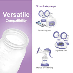 Maymom 160ml bottle lid close-up with embedded measurement for precision
