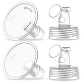 Maymom 19mm shield with wide-neck connector for Spectra S1/S2, easy assembly.