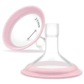 Maymom 21mm MyFit Shields side view for comfortable pumping