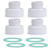 Maymom conversion kit with four conversion rings for versatile bottle compatibility.