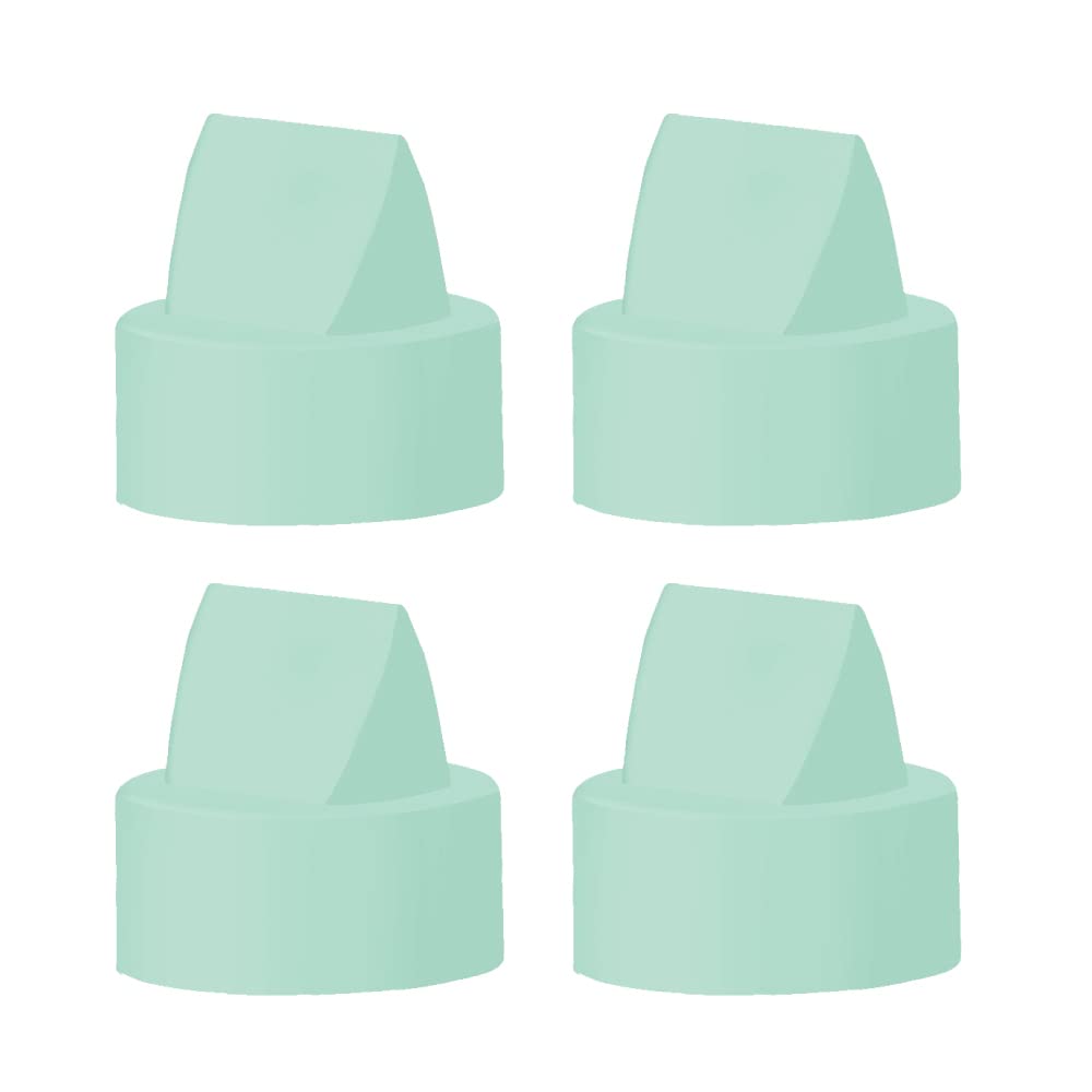 Maymom duckbill valve green packaging shows compatibility with wearable pumps for replacement reliability