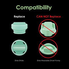 Maymom duckbill valve in pump action emphasizes reliable suction during pumping sessions