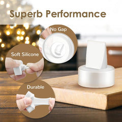 Maymom duckbill valves 8ct compatible with Motif Luna for flexible use