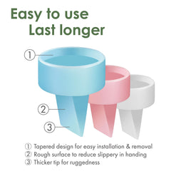 Maymom duckbill valves compatible with Spectra 9 Plus for easy upgrades.