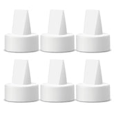 Maymom duckbills for Spectra S1/S2 in white, durable compatibility for daily pumping